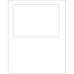 6 13/16 x 4 3/4" Label Size Integrated Labels