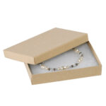 5 1/4 x 3 3/4 x 7/8" Kraft Jewelry Boxes