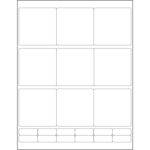 2 3/4 x 2 3/4" White Rectangle Laser Labels