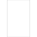 8 1/2 x 14" Weather-Resistant Laser Labels