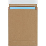 7 x 9" Kraft Self-Seal Stayflats Plus Mailers
