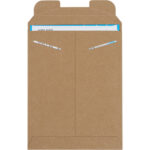 9 x 11 1/2" Kraft Stayflats Mailers