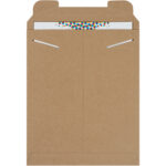 11 x 13 1/2" Kraft Stayflats Mailers