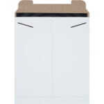 12 3/4 x 15" White Stayflats Mailers