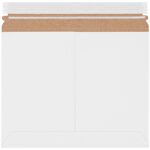 11 1/2 x 9" White Stayflats Lite Mailers