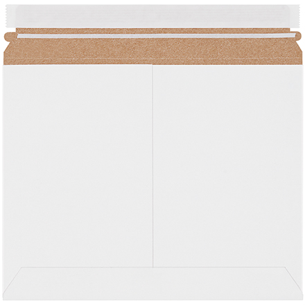 11 1/2 x 9" White Stayflats Lite Mailers