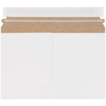 9 1/2 x 6" White Stayflats Lite Mailers
