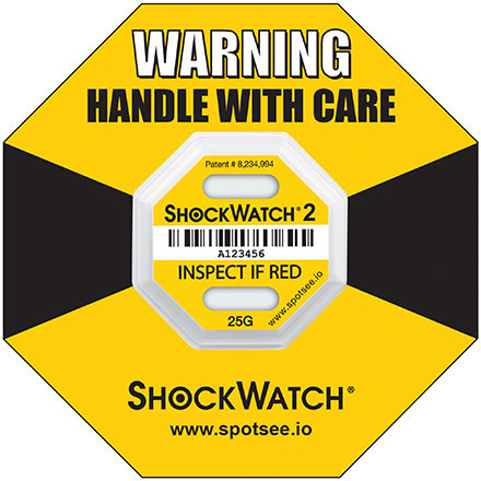 25G Shockwatch 2 Indicators