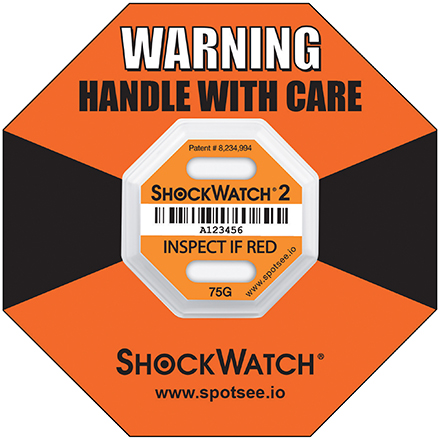 75G Shockwatch 2 Indicators