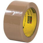 2" x 55 yds. Tan (6 Pack) Scotch Box Sealing Tape 371