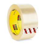 3M 375+ Carton Sealing Tape - 2" x 55 yds, Clear