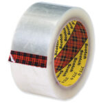 2" x 55 yds. Clear Scotch Box Sealing Tape 375