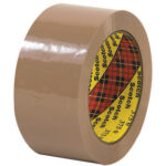 2" x 55 yds. Tan Scotch Box Sealing Tape 375