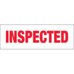2" x 110 yds. - "Inspected" Tape Logic Messaged Carton Sealing Tape