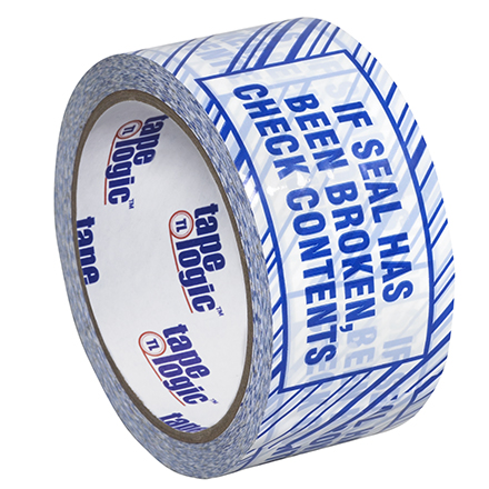 2" x 110 yds. "If Seal Has Been..." Print (6 Pack) Tape Logic Security Tape