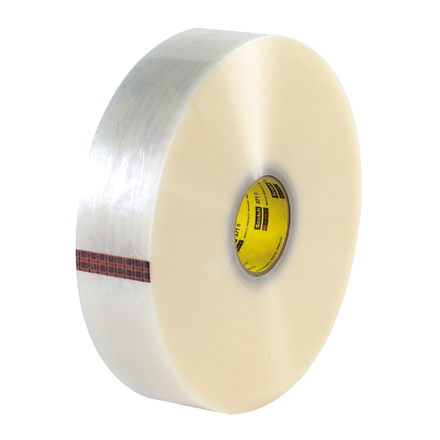 3" x 1000 yds. Clear 3M 371 Carton Sealing Tape