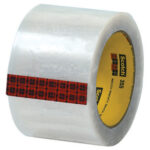 3" x 55 yds. Clear Scotch Box Sealing Tape 355