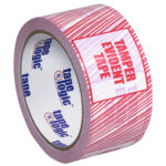 3" x 110 yds. "Tamper Evident" Print (6 Pack) Tape Logic Security Tape