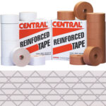 72mm x 375' White Central 235 Reinforced Tape
