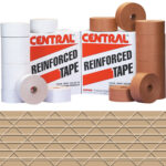 3" x 375' Kraft Central 260 Reinforced Tape