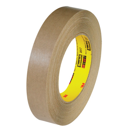 1" x 60 yds. (12 Pack) 3M 2517 Flatback Tape