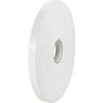 1" x 72 yds. (1/32" White) (2 Pack) Tape Logic Removable Double Sided Foam Tape
