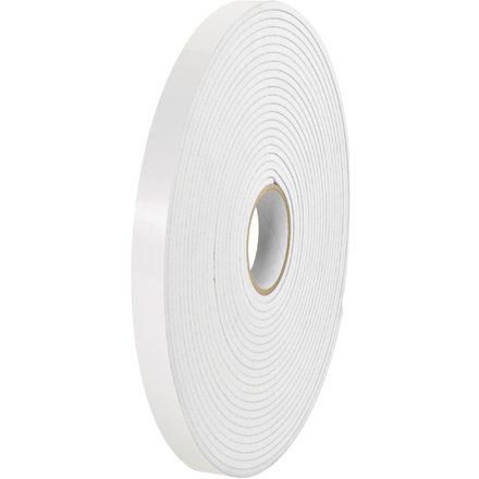 1" x 36 yds. (1/16" White) (2 Pack) Tape Logic Removable Double Sided Foam Tape