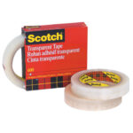 3/4" x 36 yds. Scotch Transparent Tape 600
