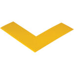 6" x 6" x 2" Yellow Mighty Line Deluxe Safety Tape Angles