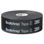 2" x 100' Black 3M 51 Scotchwrap Corrosion Protection Tape