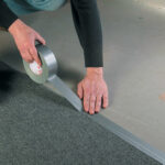 2" x 50 yds. Silver 3M 2929 Duct Tape