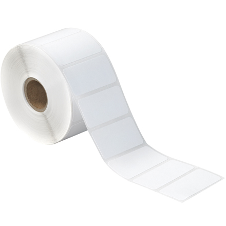 1 1/5 x 17/20" White Desktop Direct Thermal Labels
