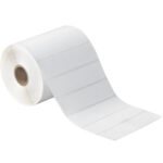 4 x 1/2" White Desktop Direct Thermal Labels