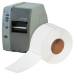 4 x 6 1/2" White Thermal Transfer Labels