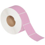 2 x 3" Pink Thermal Transfer Labels