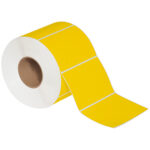 6 x 4" Yellow Thermal Transfer Labels