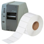 4 1/2 x 2 1/2" White Direct Thermal Labels