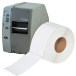 4 x 6 3/4" White Direct Thermal Labels