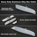 Standard Retractable Utility Knife, Gray - Image 3