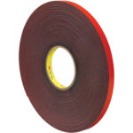 1/2" x 5 yds. Gray 3M 4611 VHB Tape