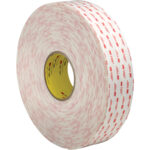 2" x 5 yds. White 3M 4945 VHB Tape