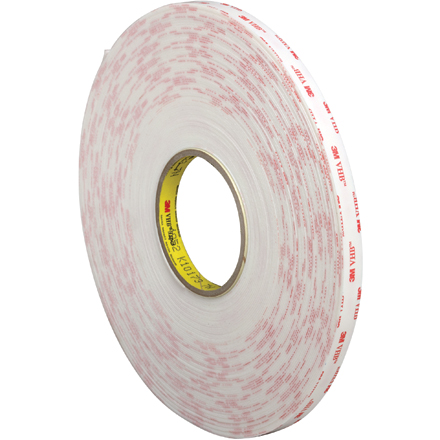 1/2" x 5 yds. White 3M 4945 VHB Tape
