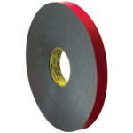 1" x 5 yds. Black 3M 5958FR VHB Tape