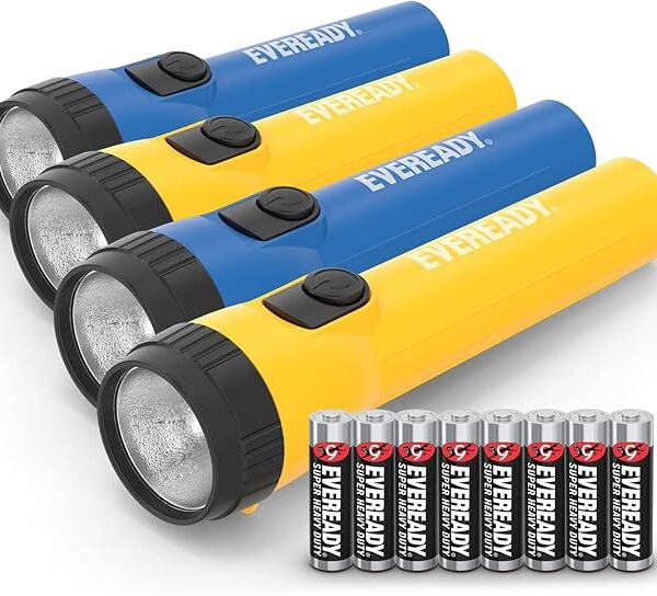 EVEREADY LED Flashlights (4-Pack)
