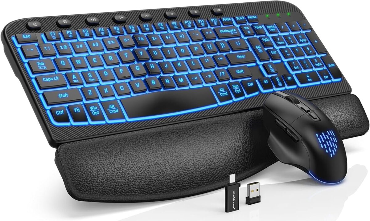 Wireless Gaming Keyboard & Mouse Set - Image 1