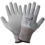 PUG-111 Polyurethane Coated A2 Cut, Abrasion, and Puncture Resistant Gloves