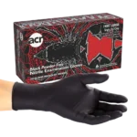 Black Nitrile Gloves