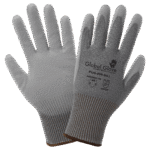 PUG-006 Polyurethane Coated 13-Gauge High Density Nylon A6 Cut Resistant Gloves
