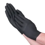 VGuard® A1GA3 8-mil Black Diamond Guard Gloves, Powder-Free, 100/bx - Image 2