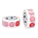 2" x 110yd - White STOP Sign Tape